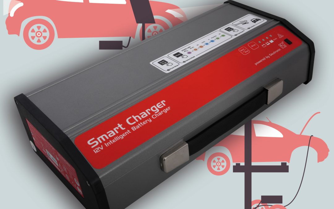 Veröffentlichung von publish-industry über Deutronic-Batterieladegeräte für Werkstatt und Showroom