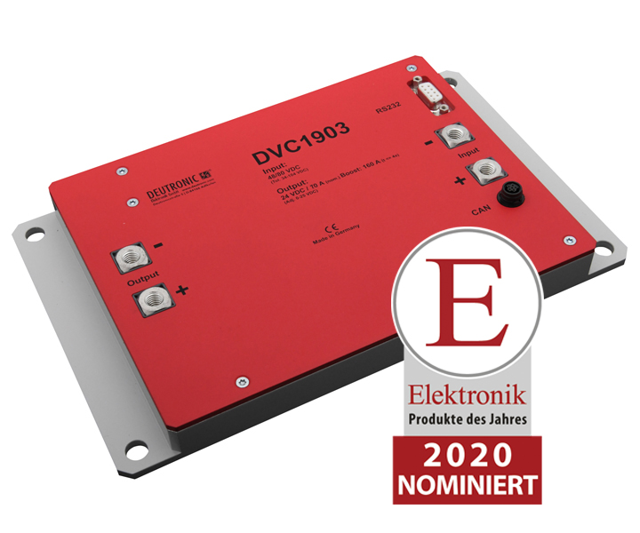 „Produkt des Jahres 2020“ bei der Zeitschrift Elektronik nominiert (DVC853 und DVC1903) DVC 1903 70 PdJ - „Produkt des Jahres 2020“ bei der Zeitschrift Elektronik nominiert (DVC853 und DVC1903)