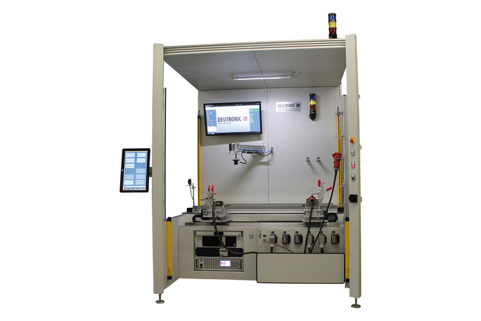 Testsystem für Batterieladegeräte